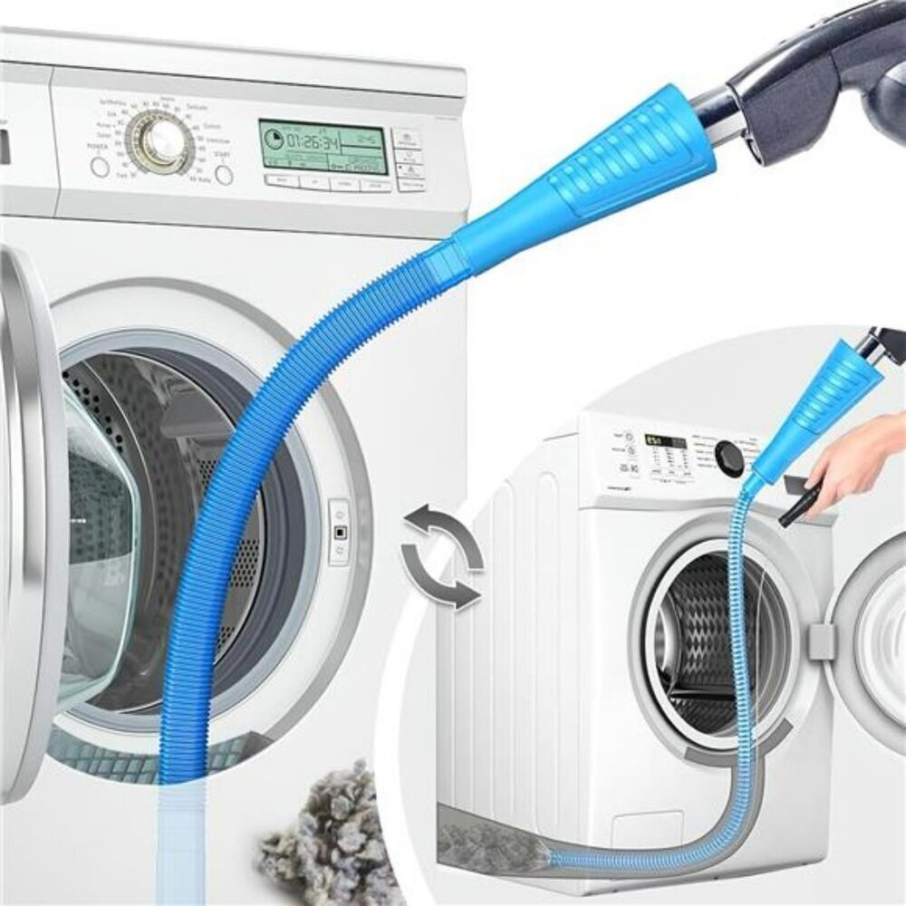 Sealegend Dryer Vent Cleaner Kit Lint Remover Vacuum Attachment Hose 2 Pack Tool